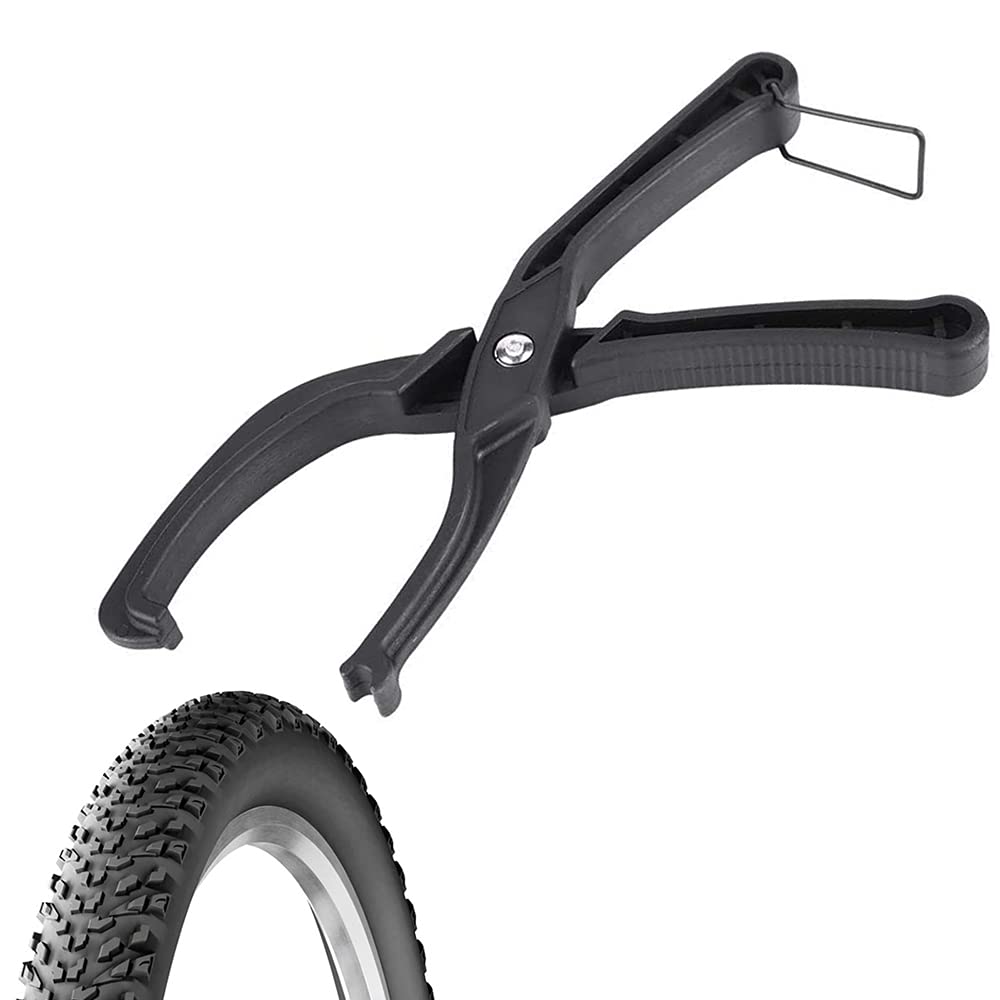MMOBIEL Bicycle Tire Pliers Changing Tool Removal Clamp Tire Changer for Easily Changing Any Bike - Black