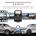 TOGUARD Dash Cam 4K GPS UHD Dashboard Camera for Cars 2 inch 170° Wide Angle Dash Camera with Loop Recording Parking Monitor Travelapse