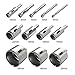 12Pcs Diamond Drill Bits Dr.meter Glass Tile Hole Saw Bits Set, Hollow Core Drill Bits, Extractor Remover Hole Saws for Glass, Ceramics, Porcelain, Ceramic Tile