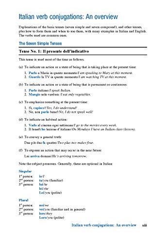 501 Italian Verbs (Barron's 501 Verbs)