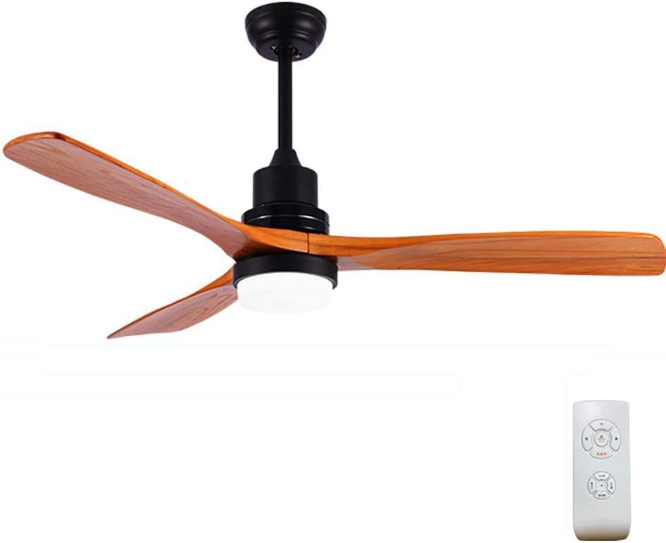 Ventilador de techo contemporáneo, elegante ventilador de techo de 52