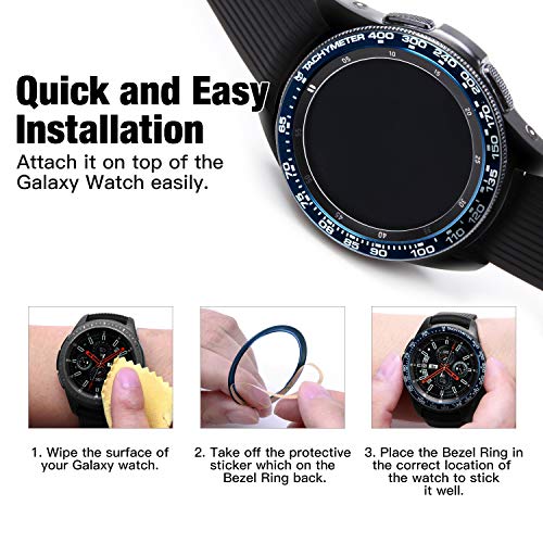 Galaxy Watch 46mm Bezel Ring (Aluminium Blue)