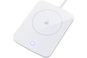 Misby Mug Warmer, Smart Coffee Mug Warmer with Auto Shut Off, Coffee Warmer with Gravity-Induction Design, Coffee Cup Warmer 