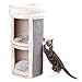 TRIXIE Pet Products Mexia 2-Story Cat Tower, Graythumb 2