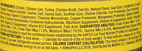 WELLPET WELLNESS CANNED CAT SUPER5MIX CHICKEN PET FOOD, 1 COUNT, ONE SIZE