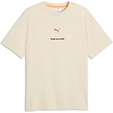 PUMA Mens Mclaren Racing Graphic Crew Neck Short Sleeve Casual Tops Casual - Black