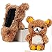 Generic EveryOne-Buy Stylish Cute 3D Teddy Bear Doll Toy Plush Case Cover For Apple iPhone 6 4.7 inch iPod Touch 4 iPod Touch 5 iPhone 5S/5/5C/4S/4 Brown (Brown for iPod touch 5)