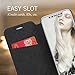 iPhone 7 Plus Case,iPhone 8 Plus Wallet Case,DECVO Glitter Diamond Bling Rhinestone Flip Case Magnetic Bright Crystal Protective Leather with Card Slot Kickstand for iPhone 7/8 Plus 5.5inch (BLACK)