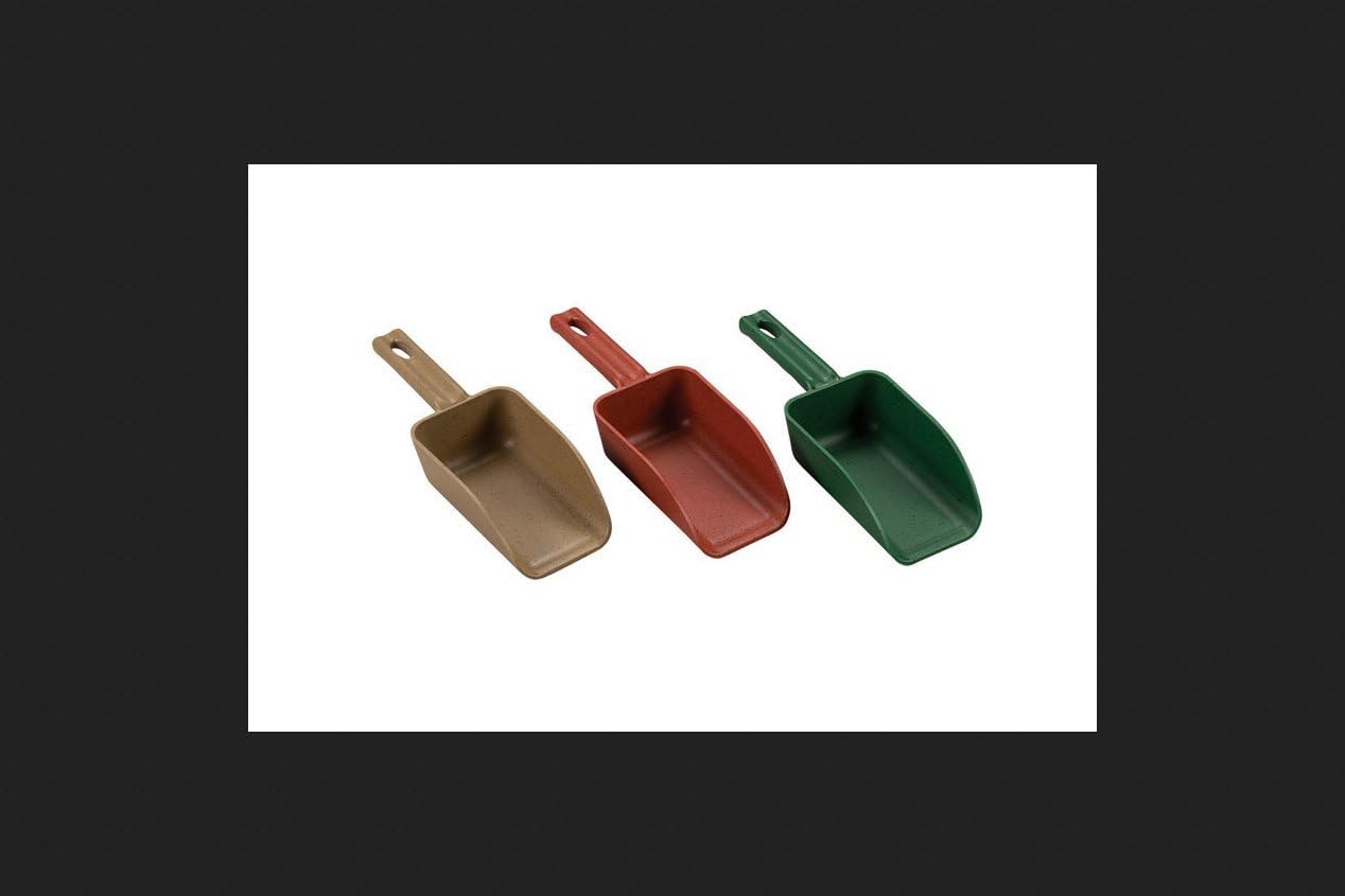 Poly Pro Tools P-6300G Polypropylene Hand Scoop, Green