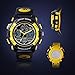 HIwatch Youth Watches Boys Girls Water-Resistant Sports Digital Wrist Watch for Teenager Students, Yellow