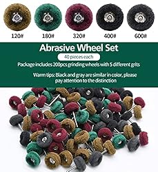 Abrasive Wheel, 200pcs 1" Buffing Polishing