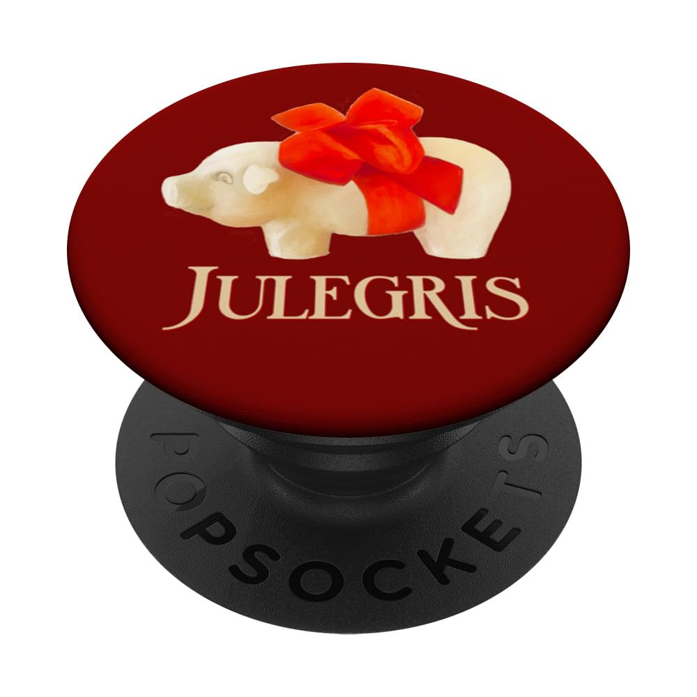 Marzipan Pig Julegris Rice Pudding Prize Scandinavian PopSockets Swappable PopGrip