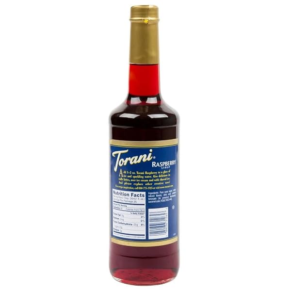 TORANI SYRUP, RASPBERRY, 25.4 OUNCE (PACK OF 1)