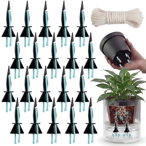 Singhoow Wick-Based Watering Spikes