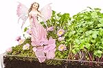 Window Garden Edible Fairy Garden Kit with an Enchanting Fairytale and Accessories - Pink