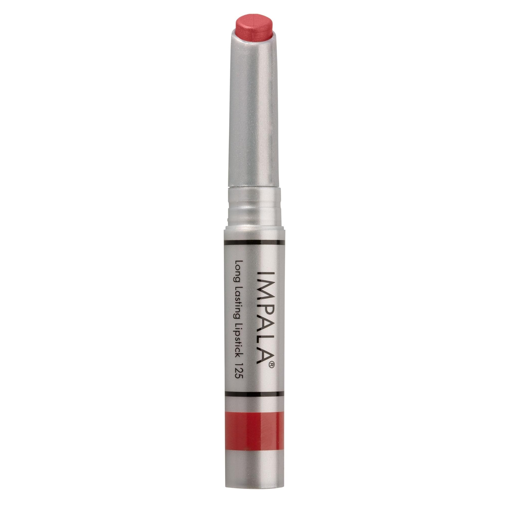 IMPALA | Longlasting Lip Color Dark Pink Matte No. 125 | Permanent Lipstick, creamy texture | Long-lasting | Hydrating full-coverage lip color | Moisturizes and nurtures