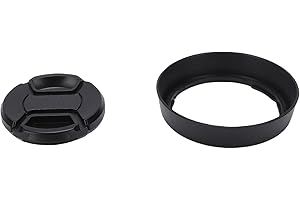LICAEVEY Lens Hood Shade, Lens Hood Cap Cover Fit for AF 28-80mm, f3.3-5.6 Lenses with 58mm Cover Strap Camera Accessories