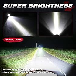 OFFROADTOWN 3.5Inch 80W Round LED Lights 2PCS