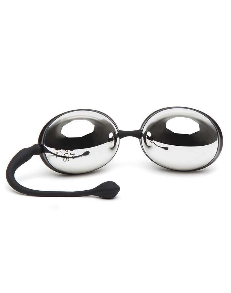 Fifty Shades of Grey Inner Goddess Silver Jiggle Balls for Kegel Toning & Stimulation - 67g