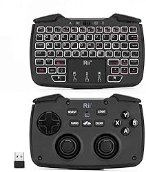 (Backlit Version)Rii RK707 3 in 1 Multifunctional
