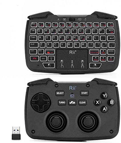 (Backlit Version)Rii RK707 3 in 1 Multifunctional