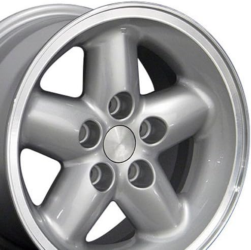 15x8 Wheel Fits Jeep Wrangler - Jeep Wrangler Style Silver Rim