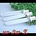 CCbeauty 4x Brand New UV-9W-L UV Gel Light Bulb Replacement Tube For Nail Art Curing Lamp 365nm Dryer