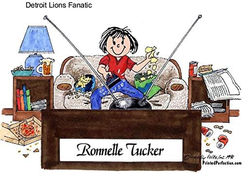Amazon Com Personalized Friendly Folks Couch Potato Female