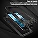 iPhone 7/8 Waterproof Case GOCOOL Built-in Screen Protector Full Sealed, Clear Sound, Shockproof Drop Proof Dirtproof (Black)