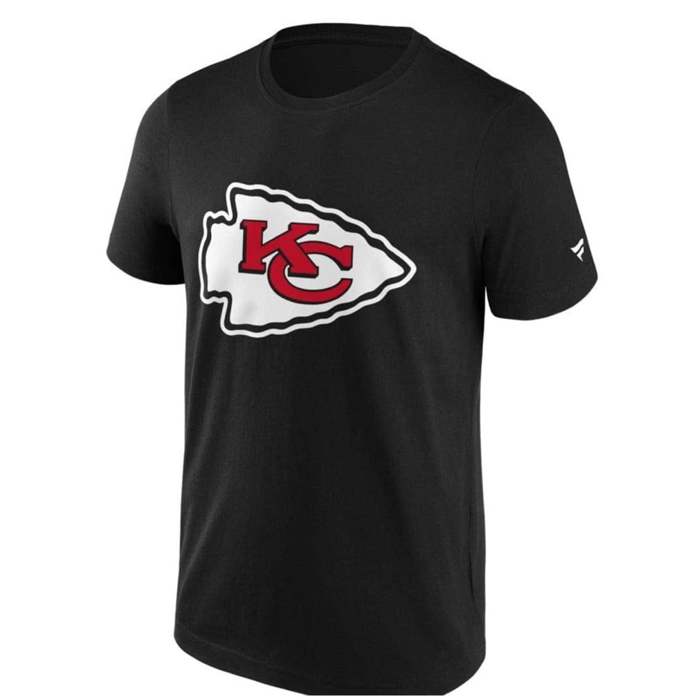 Kansas City Chiefs NFL T-Shirt Primary Logo Graphic Black, black, XXL