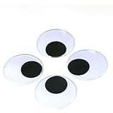 Decora 3" Giant Wiggle Googly Eyes with Self Adhesive Set of 4