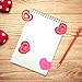 JOVITEC 36 Pieces Mini Heart Erasers Valentines Rubber Eraser for Valentine Office School Supplies