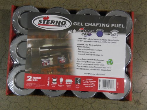 Sterno Gel Crafing Fuel 2 Hour 24 Count