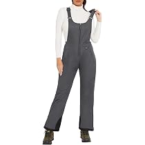 Amazon.com: GEMYSE Overol con peto de esquí impermeable para mujer ...