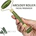 Jade Roller for face - 100% Real Natural Jade Stone roller, Anti-Aging jade Beauty Skincare Tool to Rejuvenate Facial Skin Cooling, Slimming & Firming