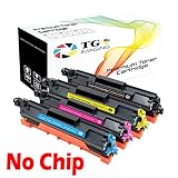TG Imaging Compatible Toner Replacement for Brother TN223/TN227 (No Chip) (Black, Cyan, Magenta, Yellow, 4-Pack)