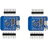 HiLetgo 2pcs Wemos D1 Mini Development Board ESP8285 V1.0.0 1MB Flash Lite Wireless WiFi Internet Development Board Wemos D1 Mini ESP8285