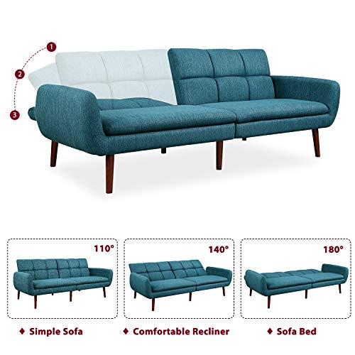 74'' Sofa Bed Sleeper Couches and Sofas Couch Recliner Convertible Sofa Modern Adjustable