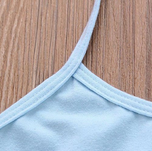 1-7 Years Old Girls,Yamally_9R Toddler Girls Ballet Dress Leotard Dance Skirt Gymnastics Strap Dancewear Clothes (4T, Light Blue)