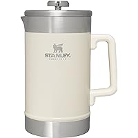 Stanley Classic Stay-Hot French Press Coffee Maker 48 oz | 5 Minute Brew, 4 Hours Hot | Mesh Filter for Coffee Grounds | Insu