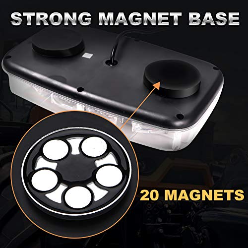 4 VKGAT+Emergency+Flashing+Waterproof+Magnetic