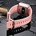 Wepro Bands Compatible with Fitbit Versa Smart Watch, Small, Peach
