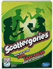 Hasbro Scattergories Board Game, Model Number A5226, Ages 13+