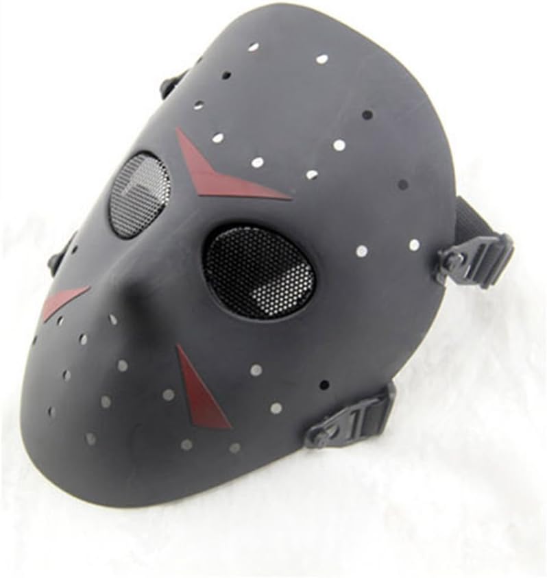 WISEONUS Paintball Mask, Airsoft Mask Full Face Protective Mask Metal Mesh Tactical Mask for Hunting Shooting CS Games Halloween - Image 3