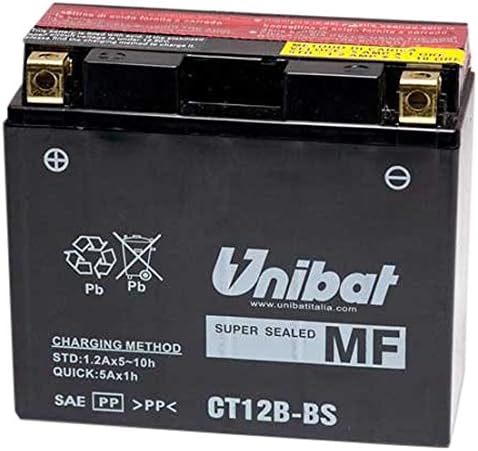 Unibat Batteries CT12B-BS Battery