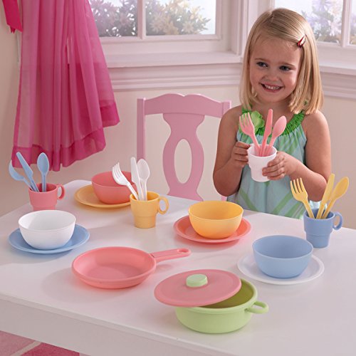 Kid Kraft 27-piece Pastel Cookware Set