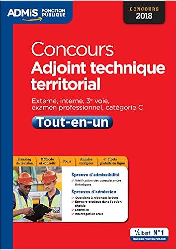 Amazon Fr Concours Adjoint Technique Territorial Categorie C Tout En Un Concours 2018 Bellego Olivier Livres