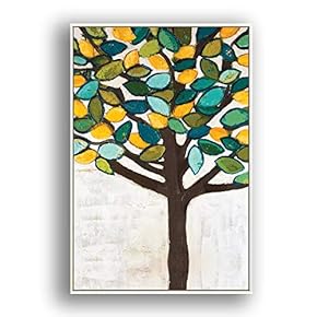 Framed Canvas Wall Art for Living Room, Bedroom Minimalist Abstract Canvas Prints for Modern Home Decoration Ready to Hang - 16"x24" inches