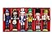 Multifit Christmas Ornament 6 Sets Nutcracker Soliders Christmas Gift Wooden Puppets