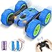 Remote Control Car Toy, 360° Flip RC Cars for Kids, 4WD 2.4GHz Stunt Car, Double Sided Rotating Electric Radio RC Crawler Vehicles for Boys & Girls, Christmas Birthday Gifts Toys (Blue)